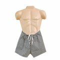 Dipsters Patient Wear-Mens Tie Waist Shorts - Extra Large - Dozen 20-1013